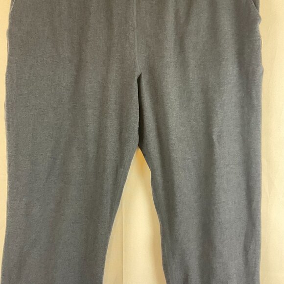 Vuori Women's Performance Jogger L Navy Blue Heather Tie Elastic Waist Pockets - Picture 4 of 12